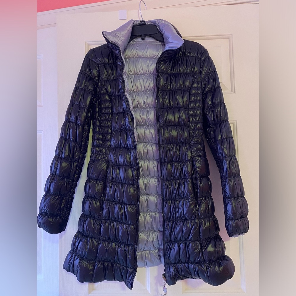 Reversible puffer jacket Laundry by Shelli Segal